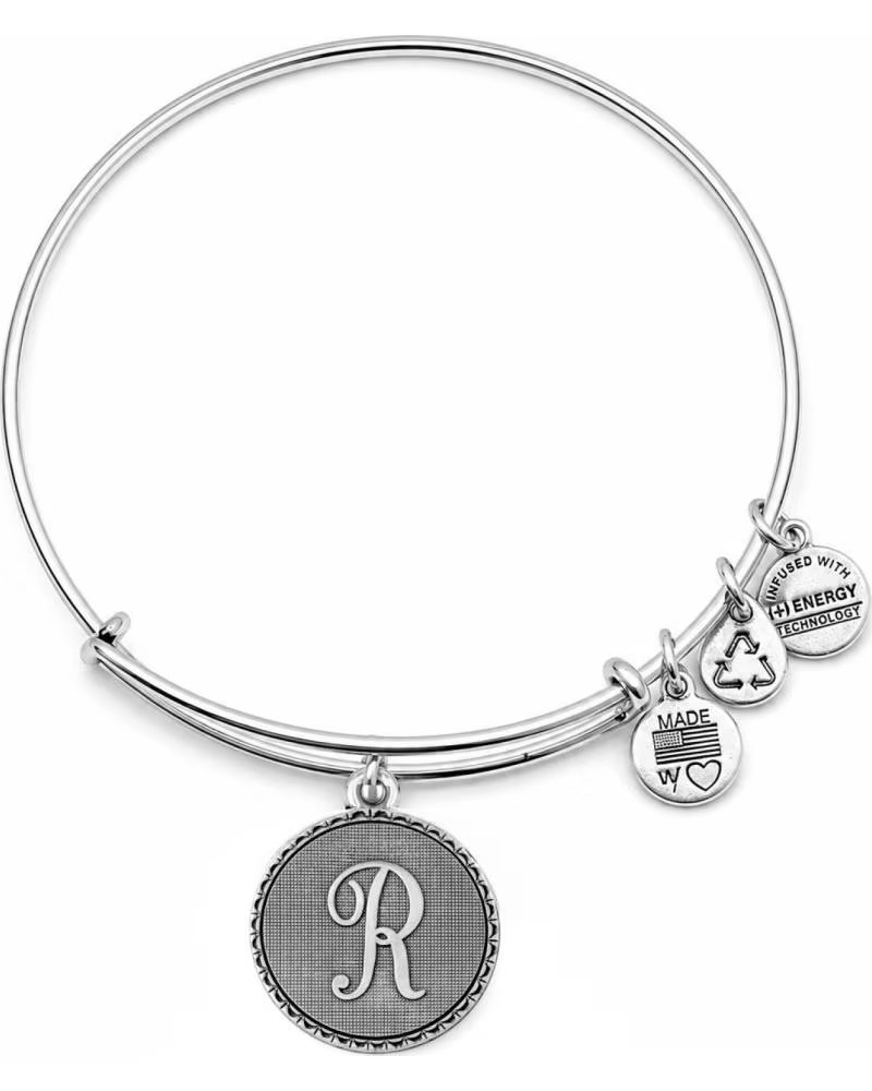 ALEX AND ANI AND A08EB91RS ARMBAND MIT BUCHSTABEN-ANHÄNGER