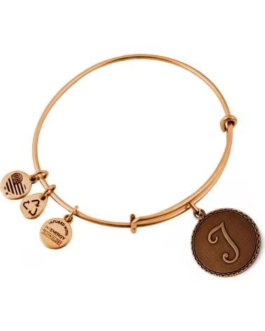 ALEX AND ANI PULSEIRA AND A08EB91TG COM PINGENTE DE LETRA