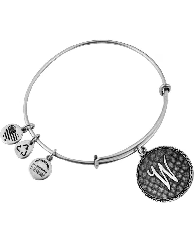 ALEX AND ANI BRACELET AND AVEC BRELOQUE LETTRE W