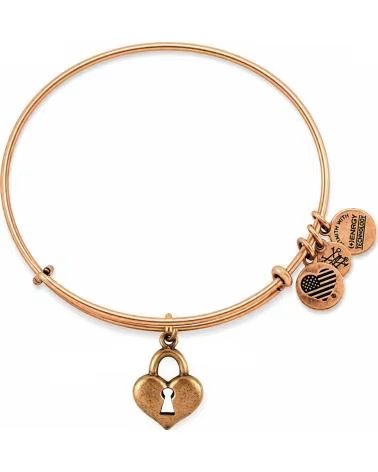 ALEX AND ANI AND A09EB137RG ARMREIF MIT HERZANHÄNGER