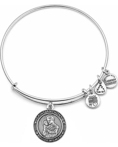 ALEX AND ANI PULSERA AND A12EB01RS CON MEDALLA DE SAN ANTONIO