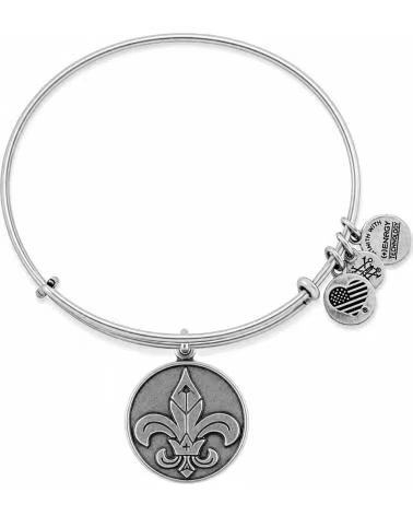 ALEX AND ANI AND A12EB06RS ARMBAND MIT FLEUR-DE-LIS-ANHÄNGER