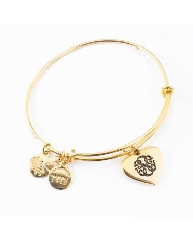 ALEX AND ANI PULSEIRA AND A12EB18RG COM PINGENTE DE CORAÇÃO