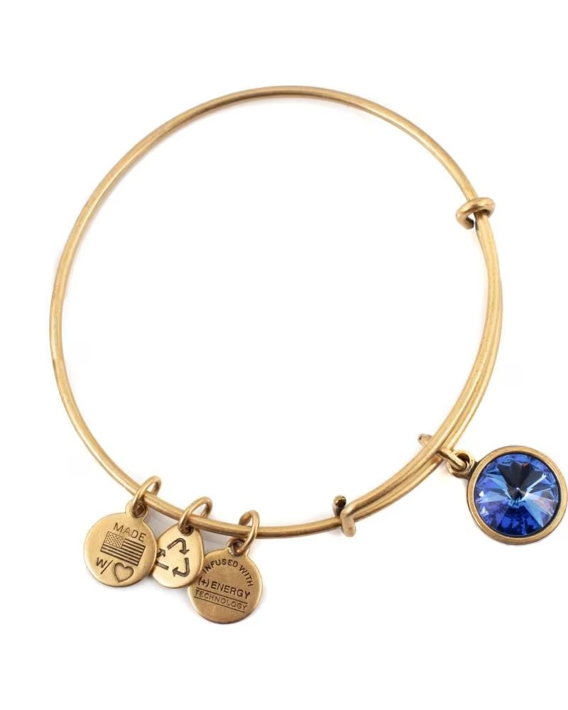 ALEX AND ANI PULSERA AND A12EB248RG CON CHARM AZUL