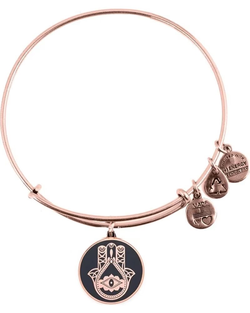 ALEX AND ANI PULSERA AND A15EB56SR CON DIJE DE MANO DE FÁTIMA