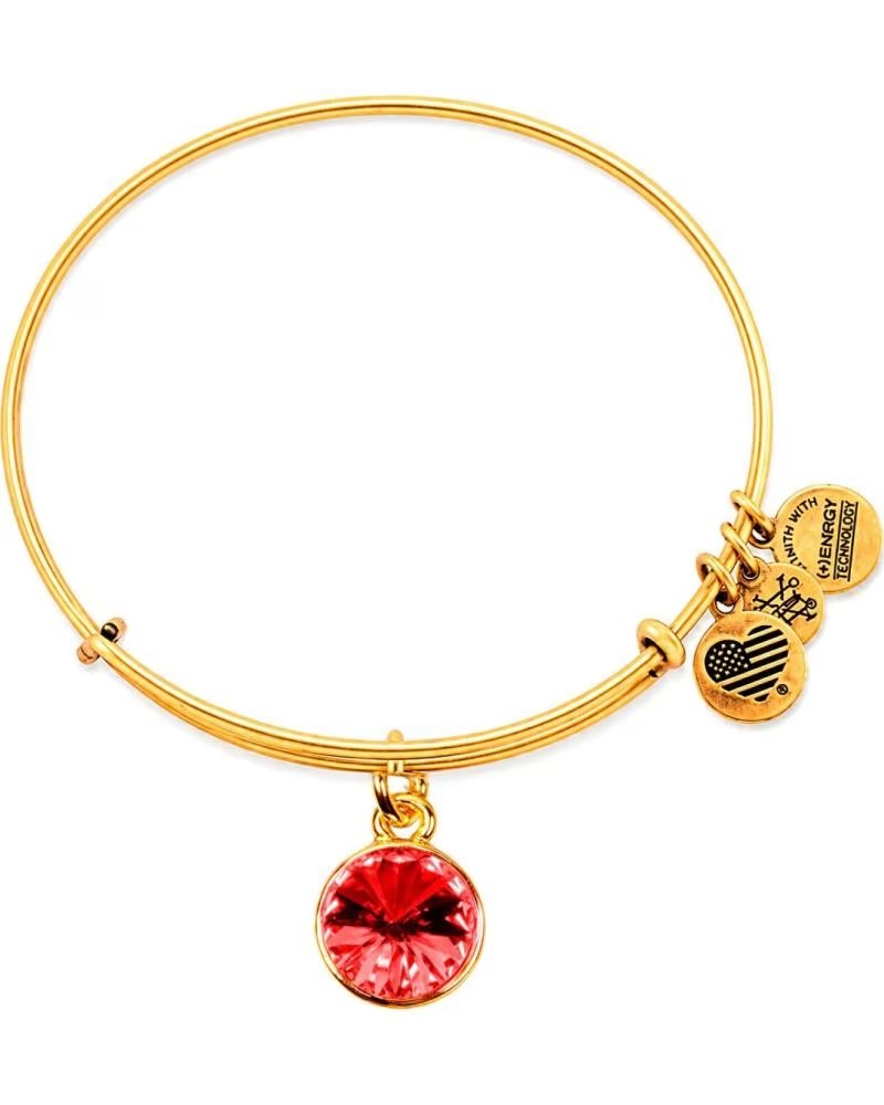 ALEX AND ANI PULSEIRA AND A19EB40SG COM PINGENTE DE CRISTAL