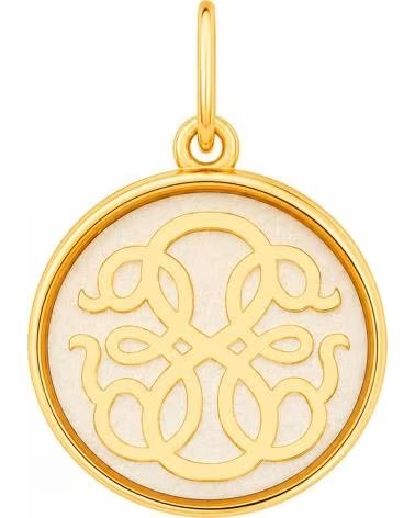 ALEX AND ANI PENDENTIF AND CS15C15 DORÉ AVEC DÉTAIL ÉMAILLÉ