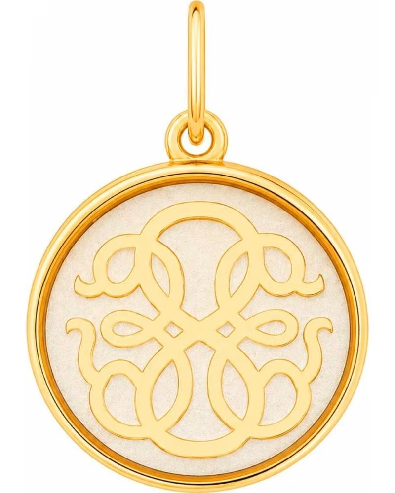 ALEX AND ANI PENDENTIF AND CS15C15 DORÉ AVEC DÉTAIL ÉMAILLÉ