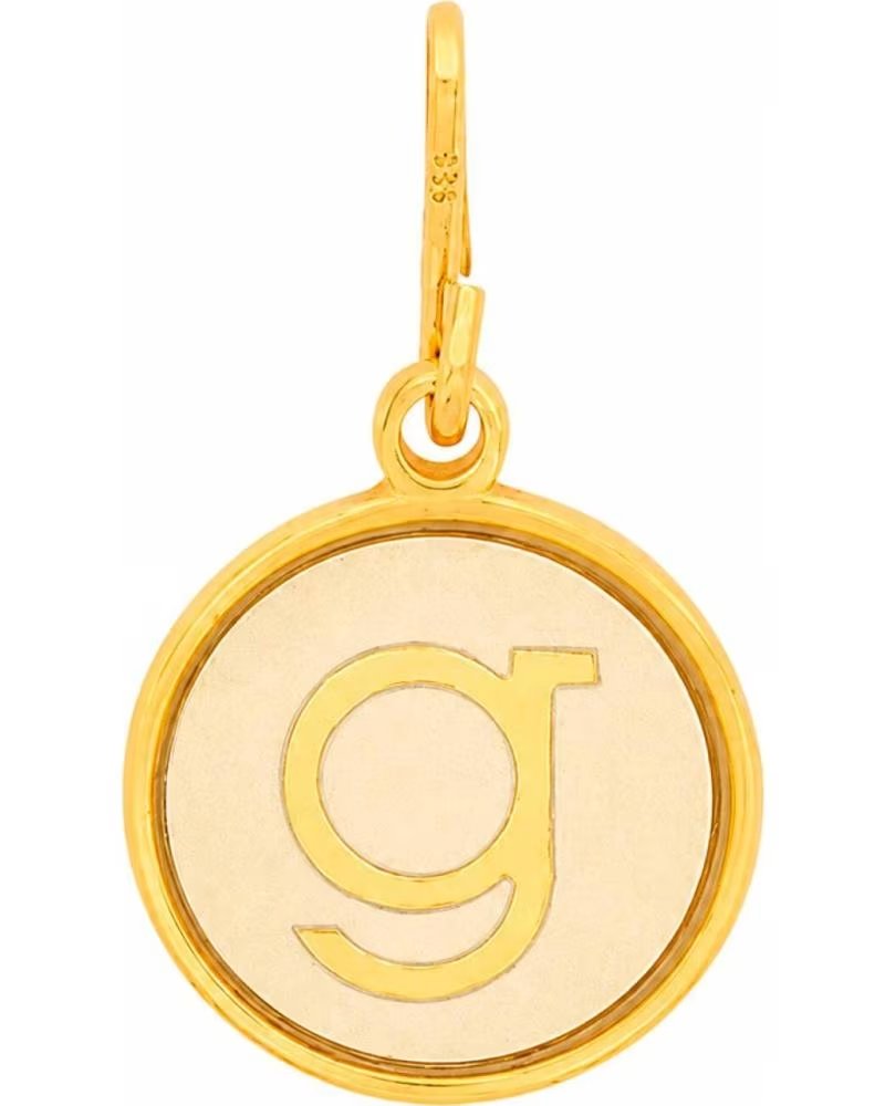 ALEX AND ANI AND CS15C83 ANHÄNGER MIT BUCHSTABE G IN GOLDTON