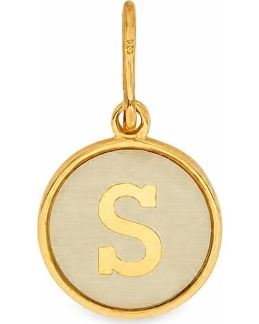 ALEX AND ANI ANHÄNGER BUCHSTABE S AND CS15C95