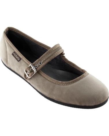 Ballerinas für Mädchen VICTORIA 104913 E TERCIOPELO BEIG