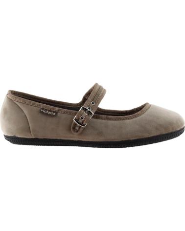 Ballerinas für Mädchen VICTORIA 104913 E TERCIOPELO BEIG