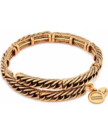 ALEX AND ANI PULSERA AND V16W47RG DE DISEÑO TRENZADO