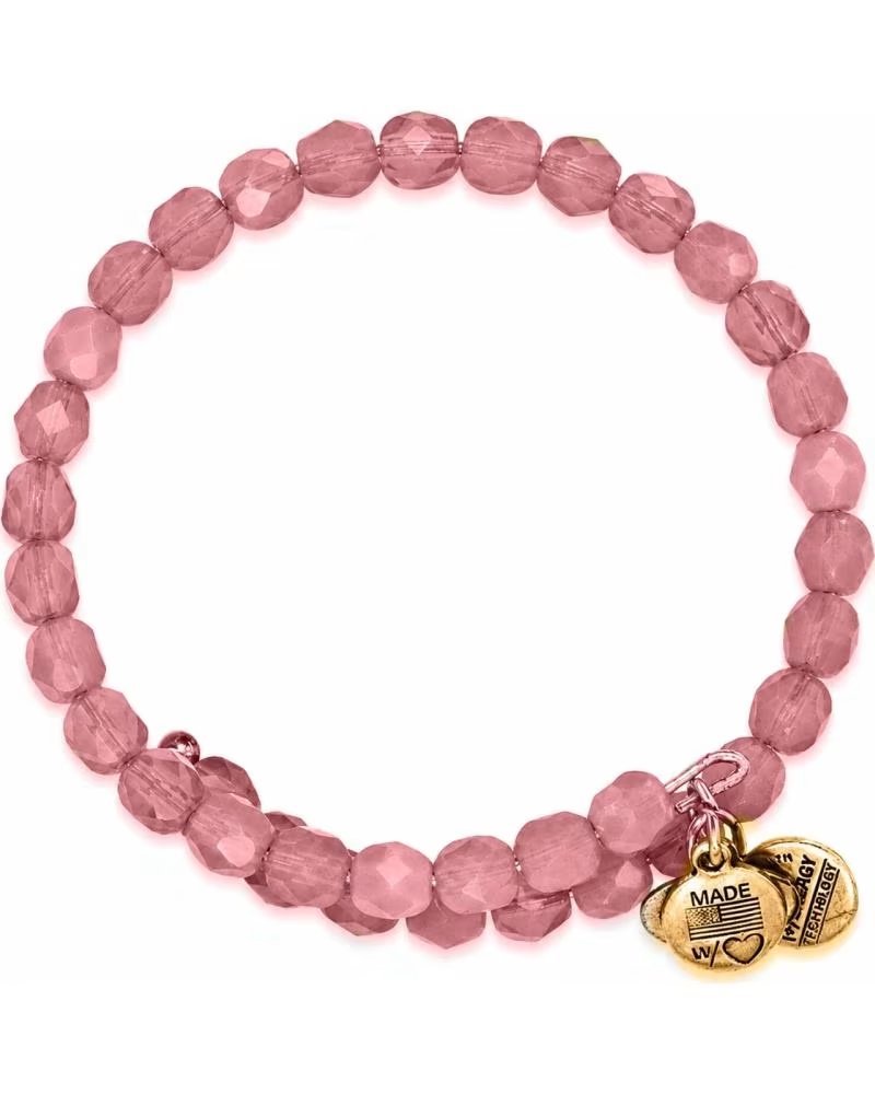ALEX AND ANI PULSEIRA AND VW339RG COM CONTAS COR-DE-ROSA