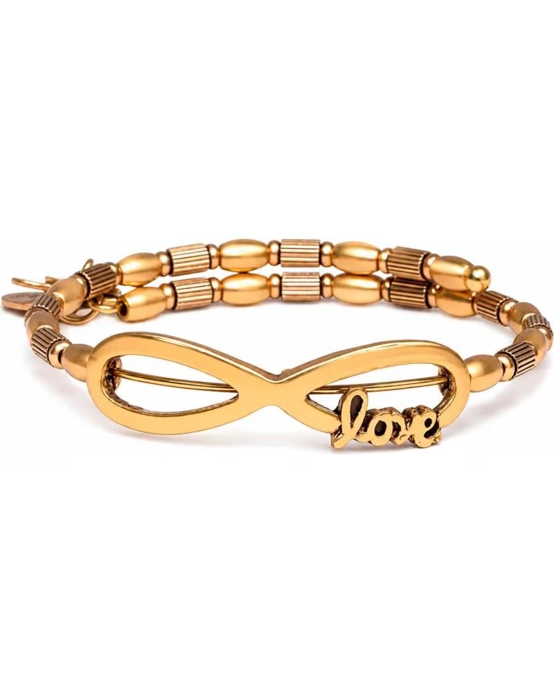 ALEX AND ANI PULSERA AND VW463RG CON SÍMBOLO INFINITO Y DETALLE LOVE