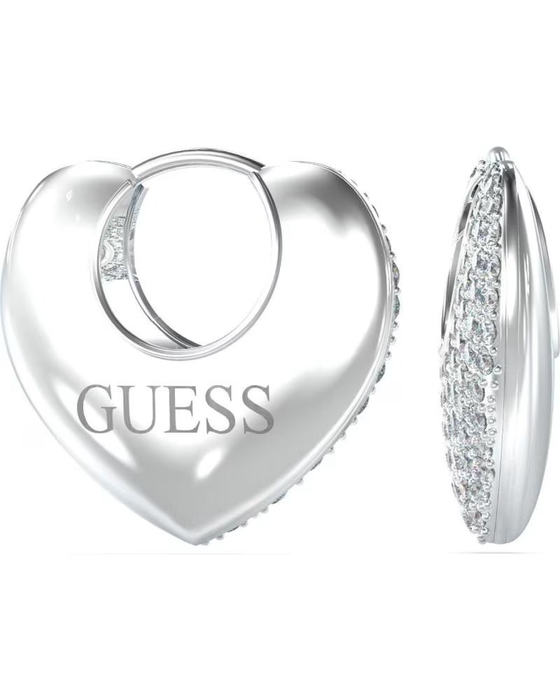 GUESS ORECCHINI A FORMA DI CUORE JUBE05207JWRHT-U