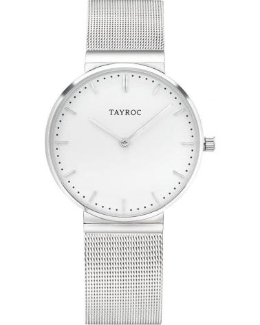 TAYROC RELOJ TY144 MINIMALISTA DE ACERO GRIS