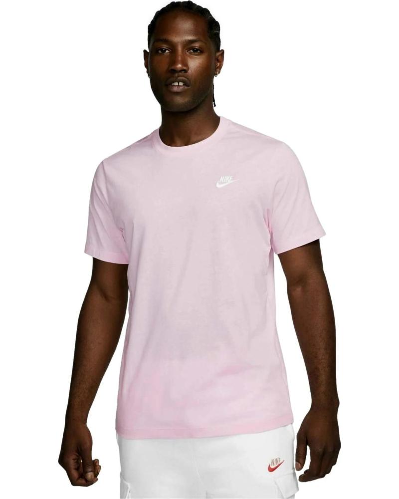 NIKE CAMISETA DE MANGA CORTA AR4997-665 EN PARA HOMBRE ROSA