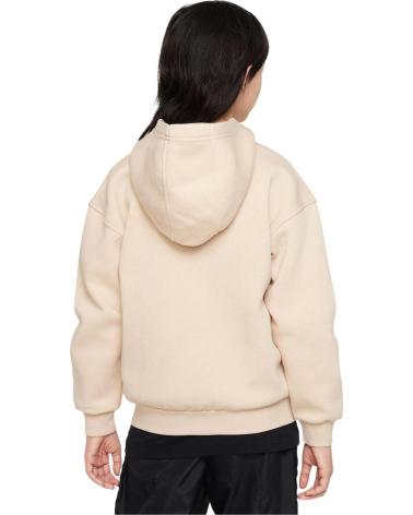 NIKE SUDADERA CON CAPUCHA FD2931-126 EN PARA NINOS UNISEX BEIGE