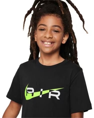 NIKE CAMISETA DE MANGA CORTA FV2343-011 EN PARA NINOS UNISE NEGRO