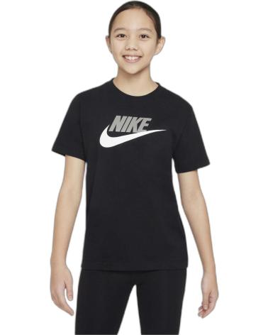 NIKE CAMISETA DE MANGA CORTA FZ5178-010 EN PARA NINOS UNISE NEGRO