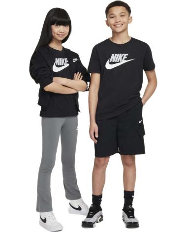 NIKE CAMISETA DE MANGA CORTA FZ5178-010 EN PARA NINOS UNISE NEGRO