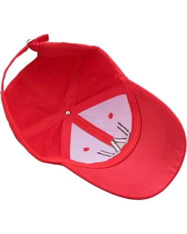 CAPSLAB GORRA CLOET1PRI34 EN ROJO PARA UNISEX NARANJA