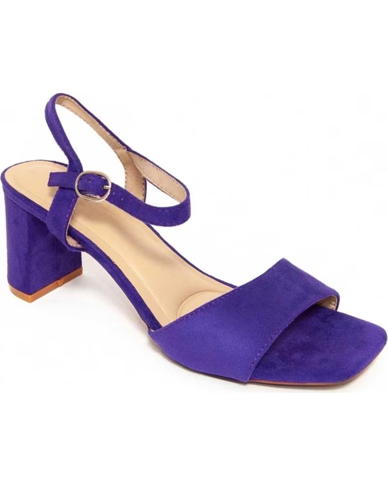 MONTEVITA SANVESTI SANDALEN AUS VIOLETTEM WILDLEDER PURPLE