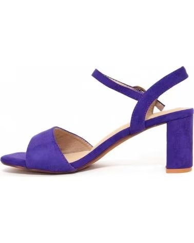 MONTEVITA SANVESTI SANDALEN AUS VIOLETTEM WILDLEDER PURPLE