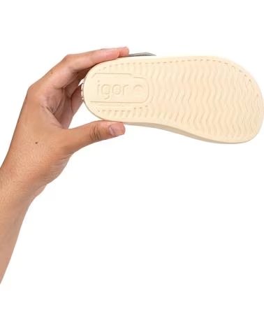 IGOR SANDALO BAREFOOT MALIBU S10370 MARFIL