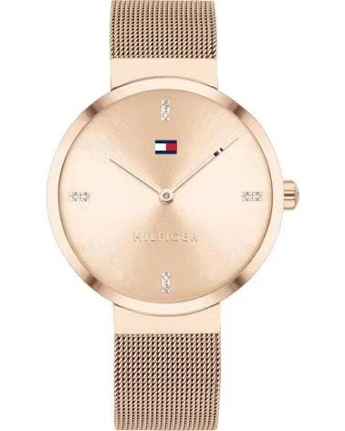 TOMMY HILFIGER MONTRE ANALOGIQUE COULEUR OR ROSE ROSA