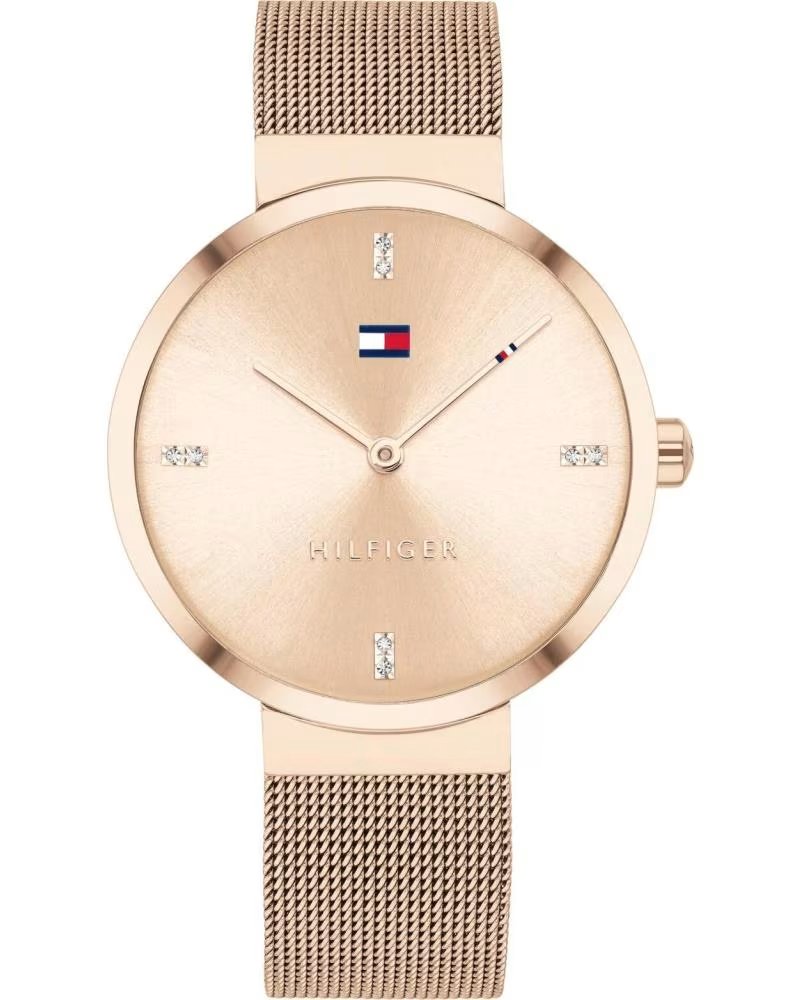 TOMMY HILFIGER MONTRE ANALOGIQUE COULEUR OR ROSE ROSA