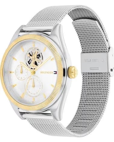 TOMMY HILFIGER MONTRE 1782713 AVEC BRACELET EN MAILLE GRIS