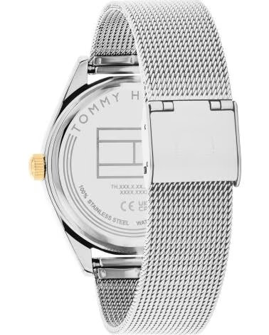 TOMMY HILFIGER MONTRE 1782713 AVEC BRACELET EN MAILLE GRIS