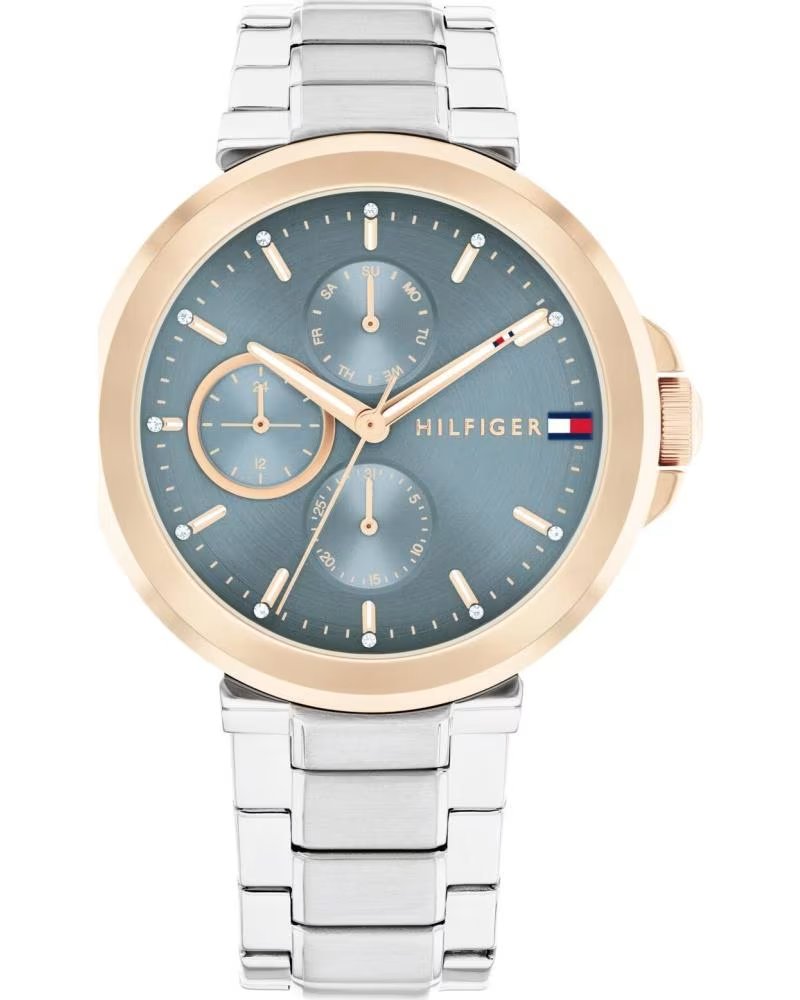 TOMMY HILFIGER 1782754 UHR AUS ZWEIFARBIGEM EDELSTAHL GRIS