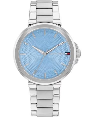 TOMMY HILFIGER MONTRE 1782777 CADRAN BLEU AVEC BRACELET EN ACIER GRIS