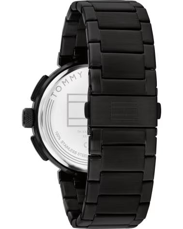 TOMMY HILFIGER MONTRE 1792119 CHRONOGRAPHE NOIR NEGRO