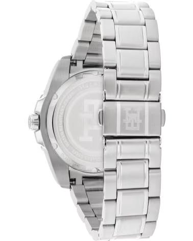 TOMMY HILFIGER 1792131 UHR AUS EDELSTAHL MIT ZWEIFARBIGER LÜNETTE GRIS