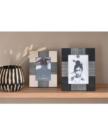 J-LINE PORTARETRATO DECORATIVO 26898 MULTICOLOR