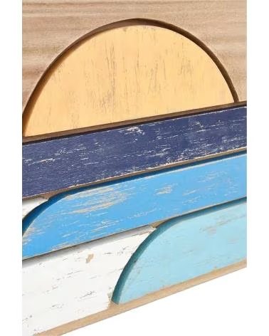 BATELA D6200 HOLZBILD IM MARITIMEN DESIGN MULTICOLOR