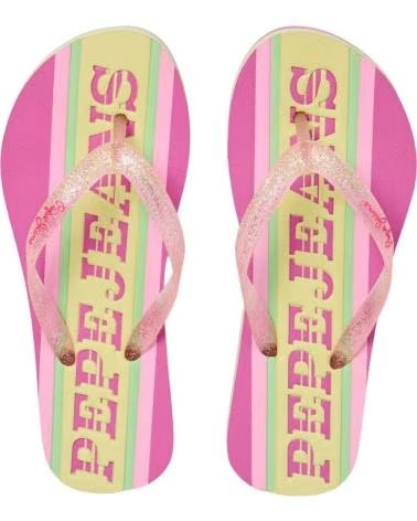 PEPE JEANS CHANCLAS PGS700005-357 EN ROSA PARA NINAS FUCSIA