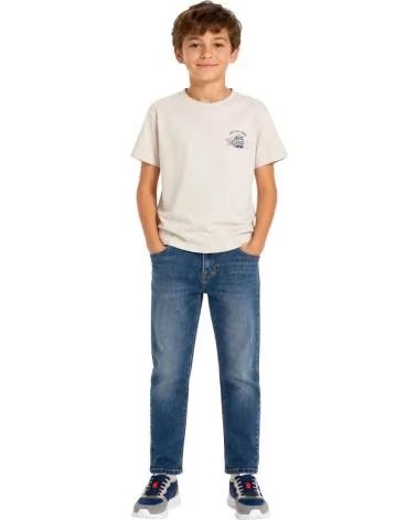 PEPE JEANS CAMISETA DE MANGA CORTA PB5000079-808 EN PARA NINOS BLANCO