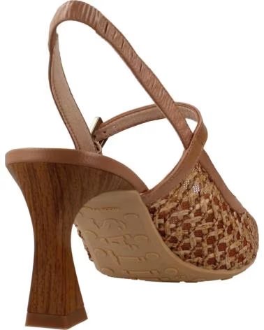 HISPANITAS Tacon 205-264671 en blanco para mujer ALMOND