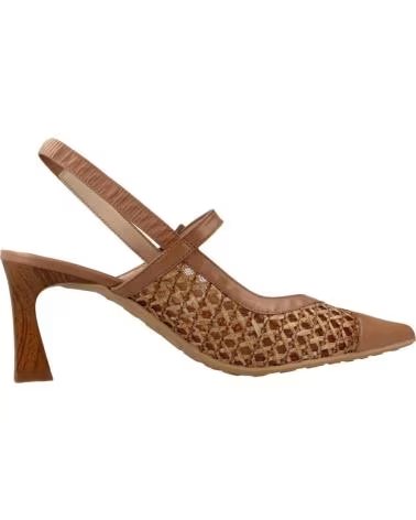 HISPANITAS Tacon 205-264671 en blanco para mujer ALMOND