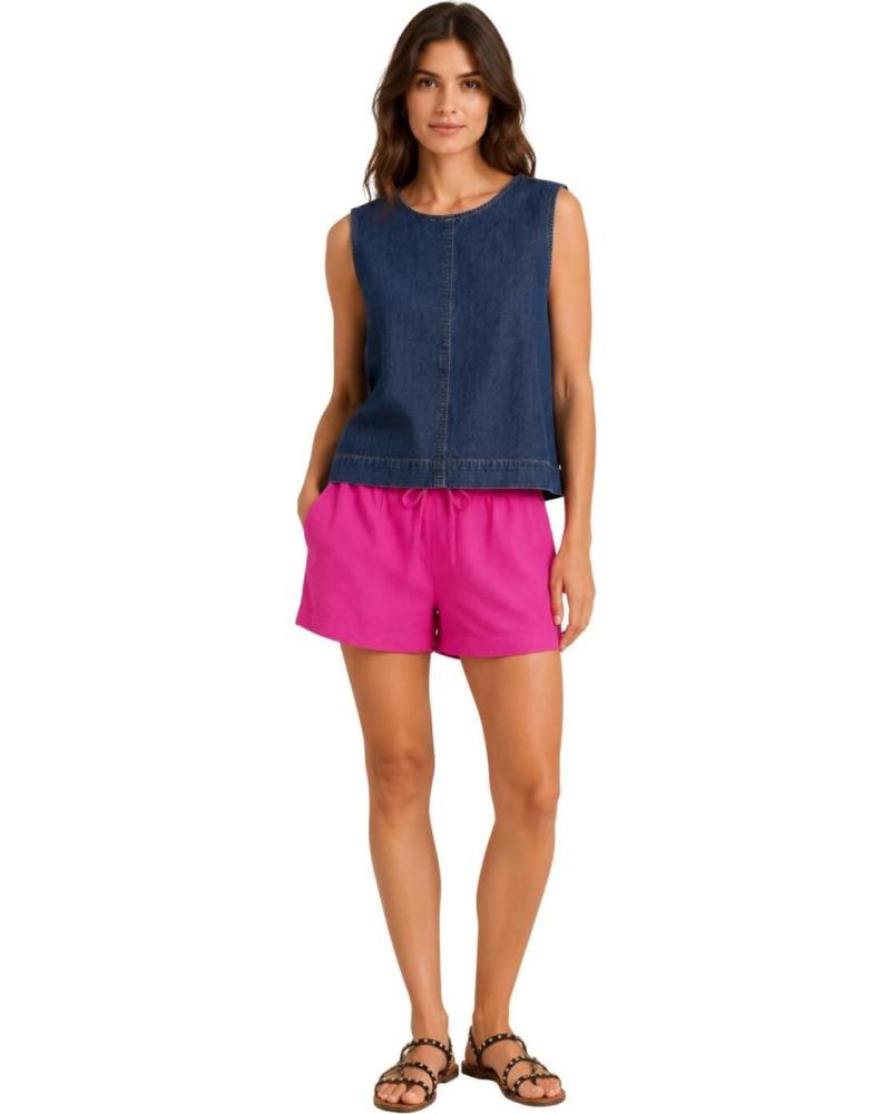 FREQUENT TOP SIN MANGAS AZUL CASUAL