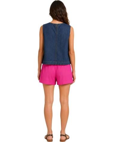FREQUENT TOP SIN MANGAS AZUL CASUAL