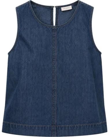 FREQUENT TOP SIN MANGAS AZUL CASUAL