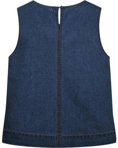 FREQUENT TOP SIN MANGAS AZUL CASUAL