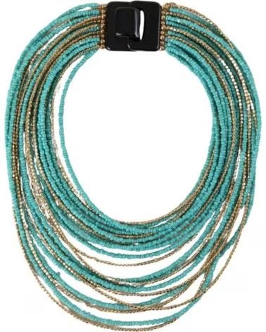 LATIDO COLLANA MULTISTRATO TONALITÀ BLU AZUL