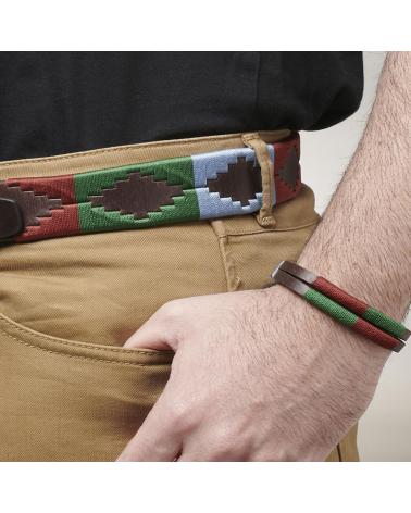 PELPE CINTO POLO GS1 MULTICOLORIDO VERDE